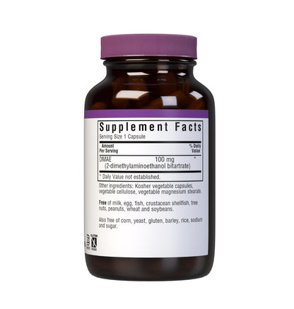 BlueBonnet DMAE Supplement, 100 Count | 100 mg DMAE Veg Capsules
