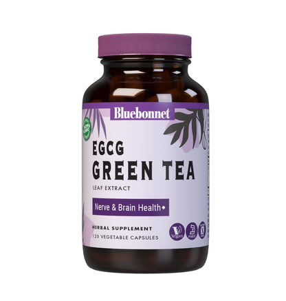 BlueBonnet EGCG Green Tea Leaf Extract Supplement – 120 Count