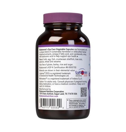 Bluebonnet Eye Care: Macular & Blue Light Support | Vegan
