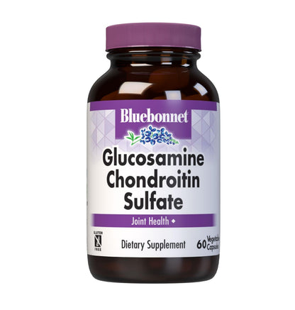 BlueBonnet Glucosamine Chondroitin Sulfate Supplement - 60 Count | Joint Health