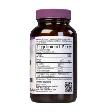 BlueBonnet Lecithin Supplement 1365 mg Softgels - 180 Count