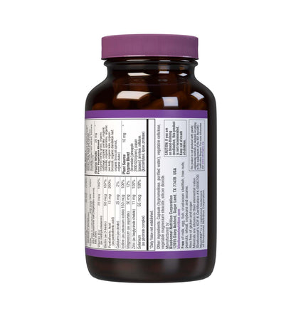 Bluebonnet Maxi One Iron-Free Whole Food Multivitamin – 60 Veg Capsules (2-Month Supply)