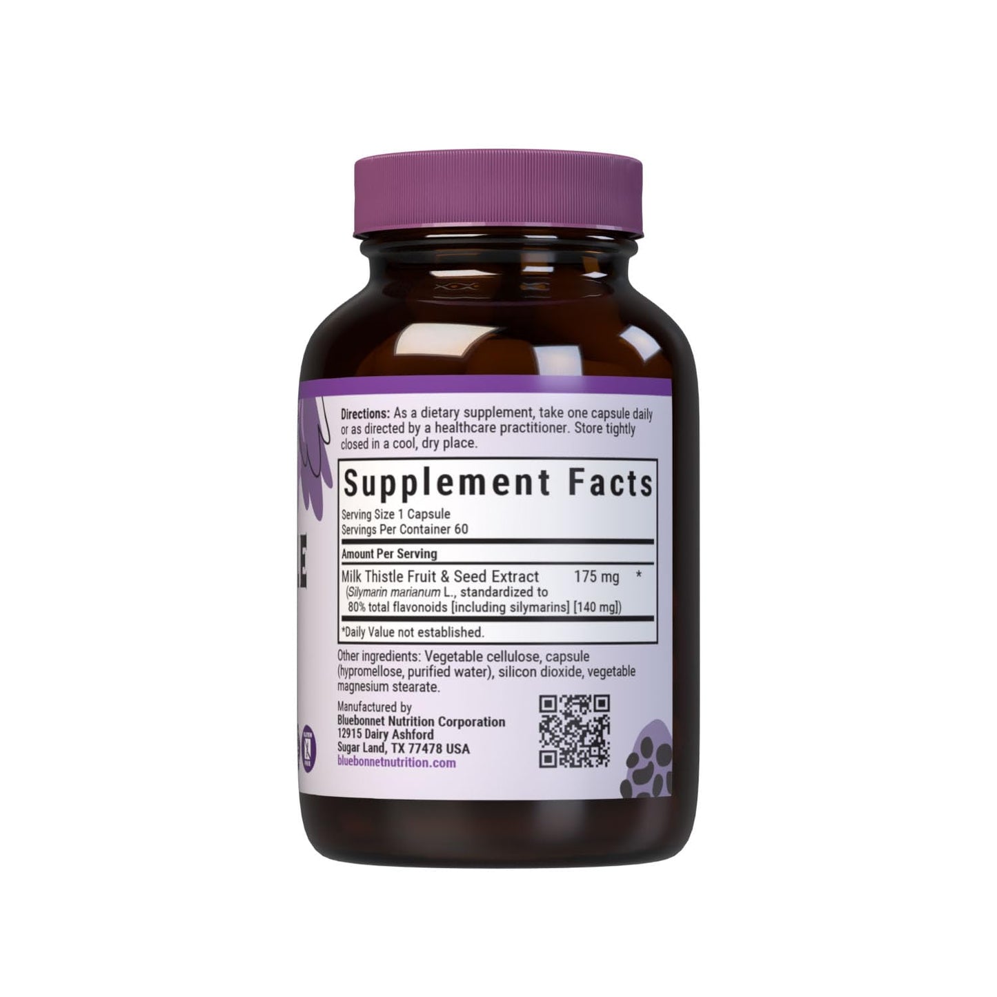 BlueBonnet Milk Thistle Fruit & Seed Extract - 60 Count | Liver Health