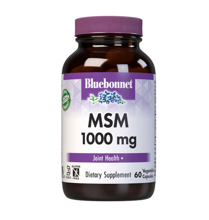 BlueBonnet MSM Supplement, 60 Vcaps – Supports Joint Health