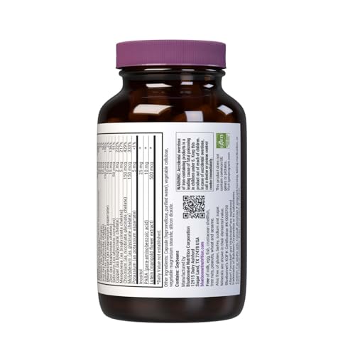Bluebonnet Mult One with Iron – Daily Multivitamin (60 Veg Capsules)