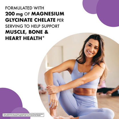Bluebonnet Nutrition Albion Chelated Magnesium 200 mg – 120 Veggie Caps, Vegan, Kosher