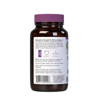 BlueBonnet Nutrition Flax Seed Oil 1000 mg Softgels - Omega-3-6-9