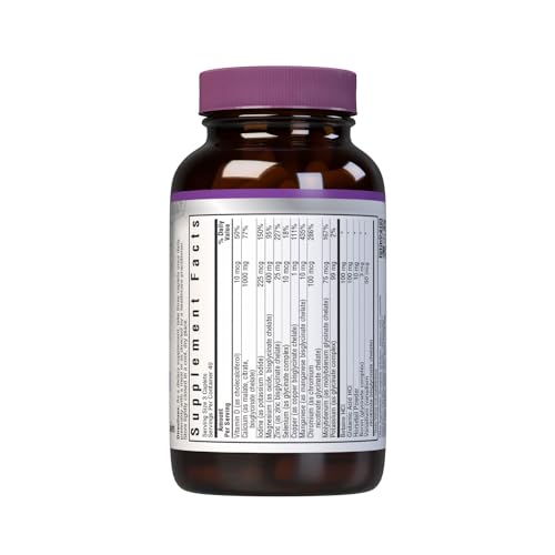 Bluebonnet Nutrition High Potency Chelated Multiminerals (Iron-Free) – Albion Chelated Minerals, 120 Caplets, 40 Servings
