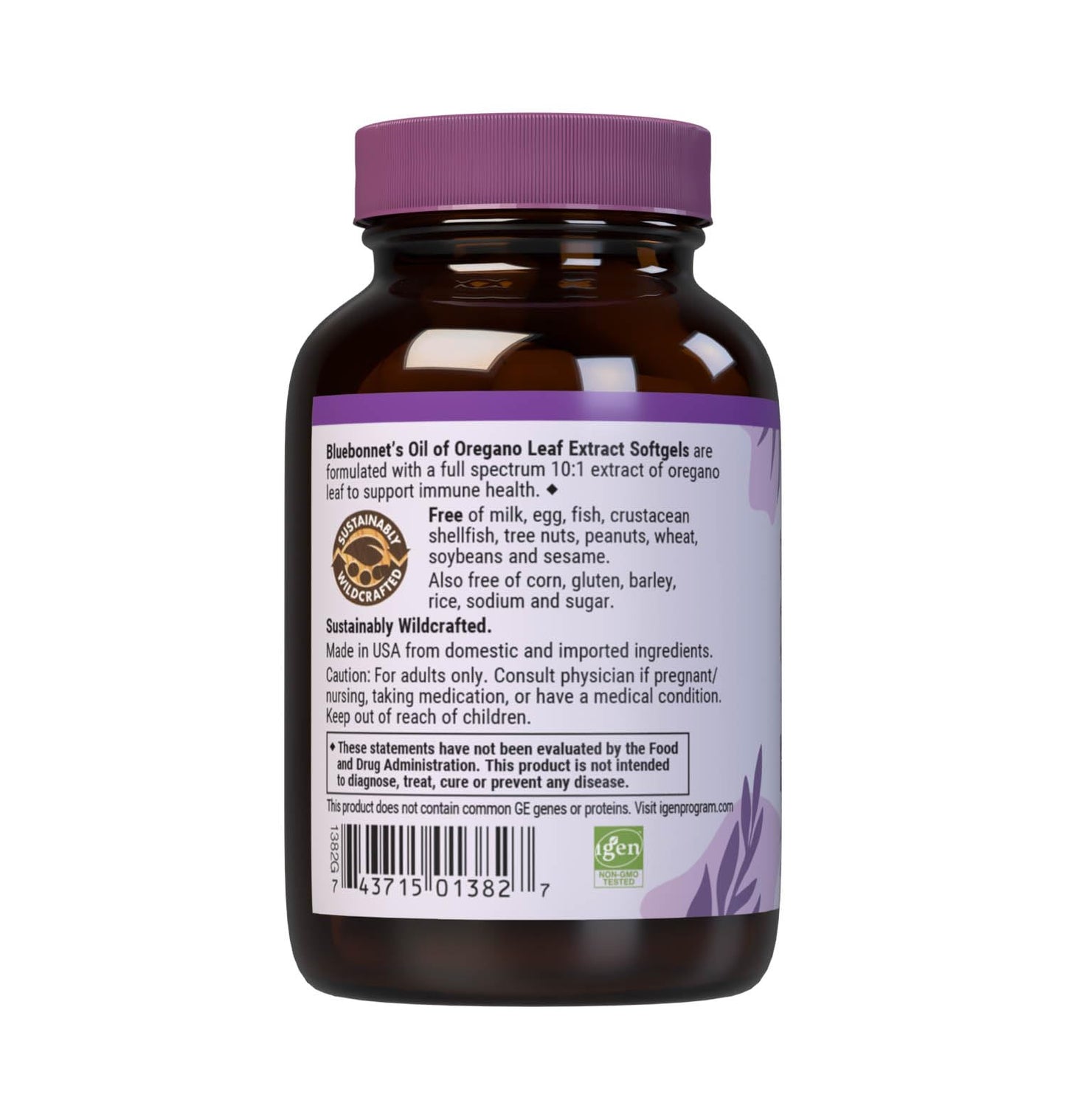 Bluebonnet Nutrition Oil of Oregano Leaf Extract – 60 Count