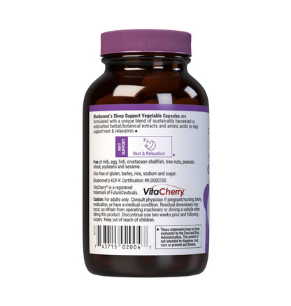 BlueBonnet Nutrition Targeted Choice Sleep Support – Whole Food-Based, Soy & Gluten Free