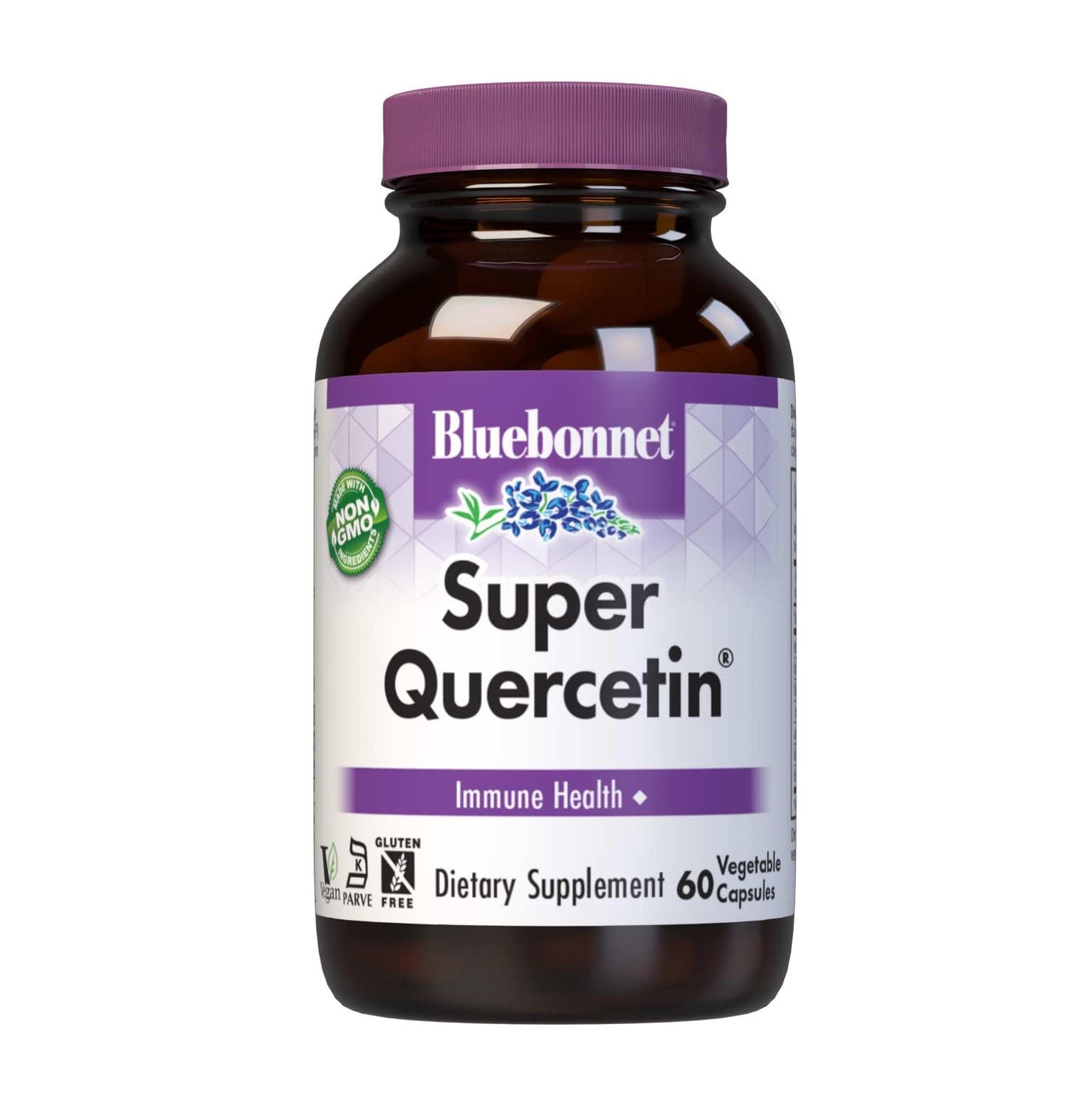 Bluebonnet Nutrition Super Quercetin + Vitamin C - Immune Support, 60 Vegetable Capsules