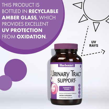 Bluebonnet Nutrition Urinary Tract Support - Cleanse & Flush, 30 Vegetable Capsules