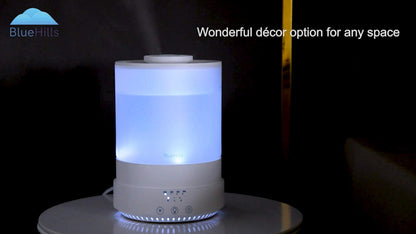 BlueHills 2500ml XL Essential Oil Diffuser – Large 2.5L Humidifier (White)