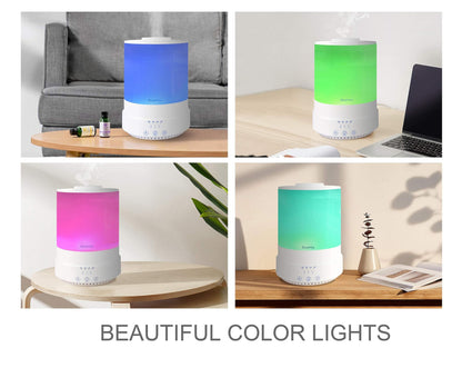 BlueHills 2500ml XL Essential Oil Diffuser – Large 2.5L Humidifier (White)