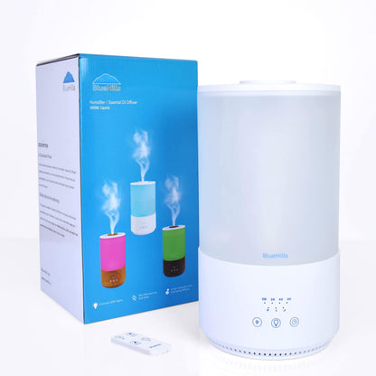 BlueHills 4000 ml Tall Essential Oil Diffuser | 50-Hour Run, Remote