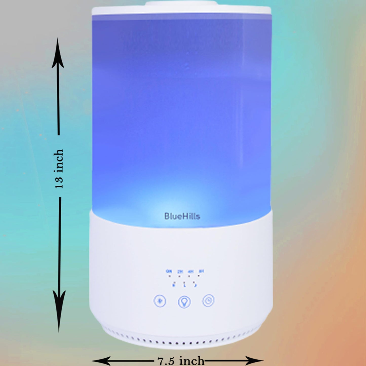 BlueHills 4000 ml Tall Essential Oil Diffuser | 50-Hour Run, Remote
