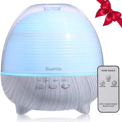 BlueHills Premium 1000ml Large Room Diffuser with Remote