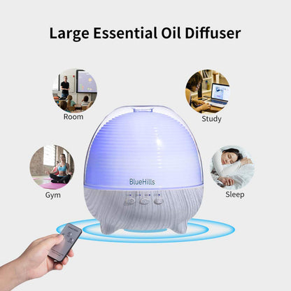 BlueHills Premium 1000ml Large Room Diffuser with Remote