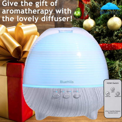 BlueHills Premium 1000ml Large Room Diffuser with Remote