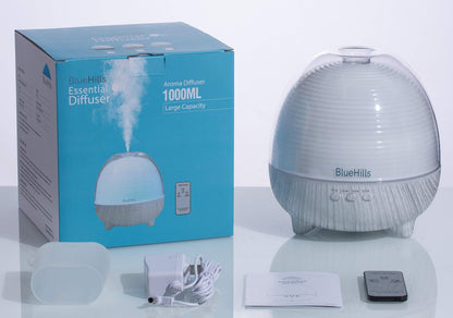 BlueHills Premium 1000ml Large Room Diffuser with Remote