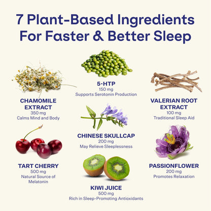 Blueshift Sleep Aid Powder for Adults - Lemon Lavender | 3 mg Melatonin, 5-HTP, Taurine & Glycine | 10 ct