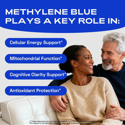 Bluesun Methylene Blue 1% Liquid Drops – USP Grade, USA Made, 2 fl oz