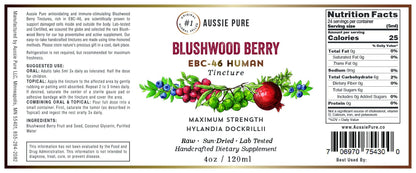 Blushwood Berry EBC-46 Tincture – Immune & Cell Defense (120ml) – Alcohol-Free, Vegan