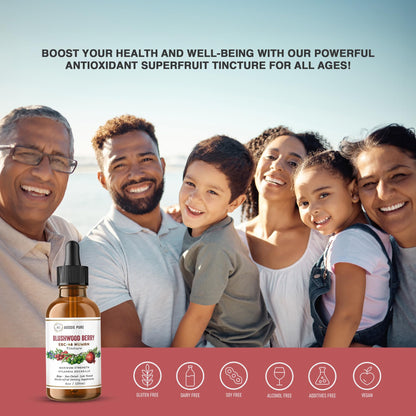 Blushwood Berry EBC-46 Tincture – Immune & Cell Defense (120ml) – Alcohol-Free, Vegan