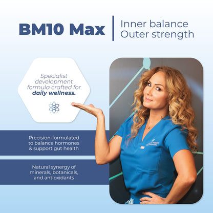 BM10 Max Boron Supplement – Hair, Skin & Nails | Michelle Peiret | 60 Veg Caps