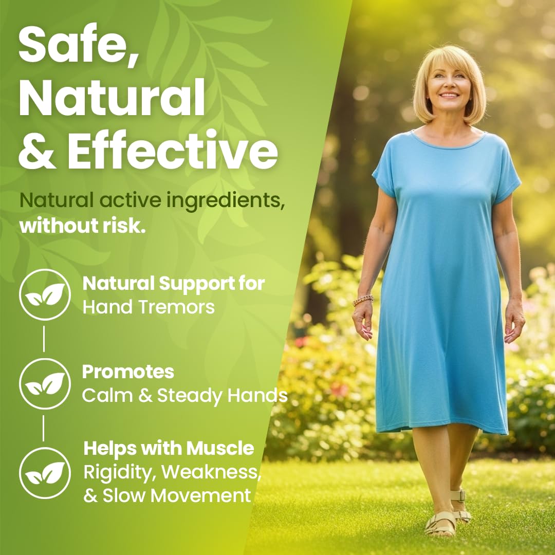 Bestmade BM206 Tremor Support Drops - Natural Hand Tremor Relief 30mL