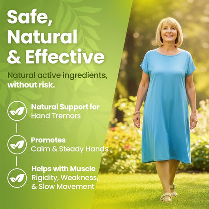 Bestmade BM206 Tremor Support Drops - Natural Hand Tremor Relief 30mL