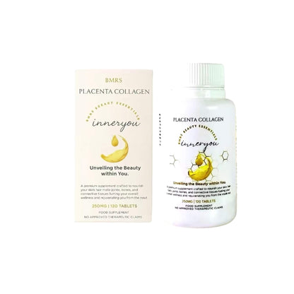BMRS Beauty Essentials Inner You Placenta Collagen 250 mg – 120 Tablets