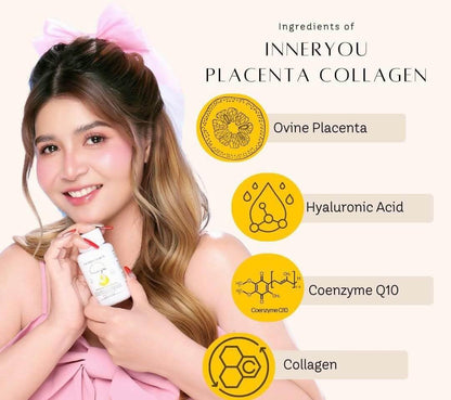 BMRS Beauty Essentials Inner You Placenta Collagen 250 mg – 120 Tablets