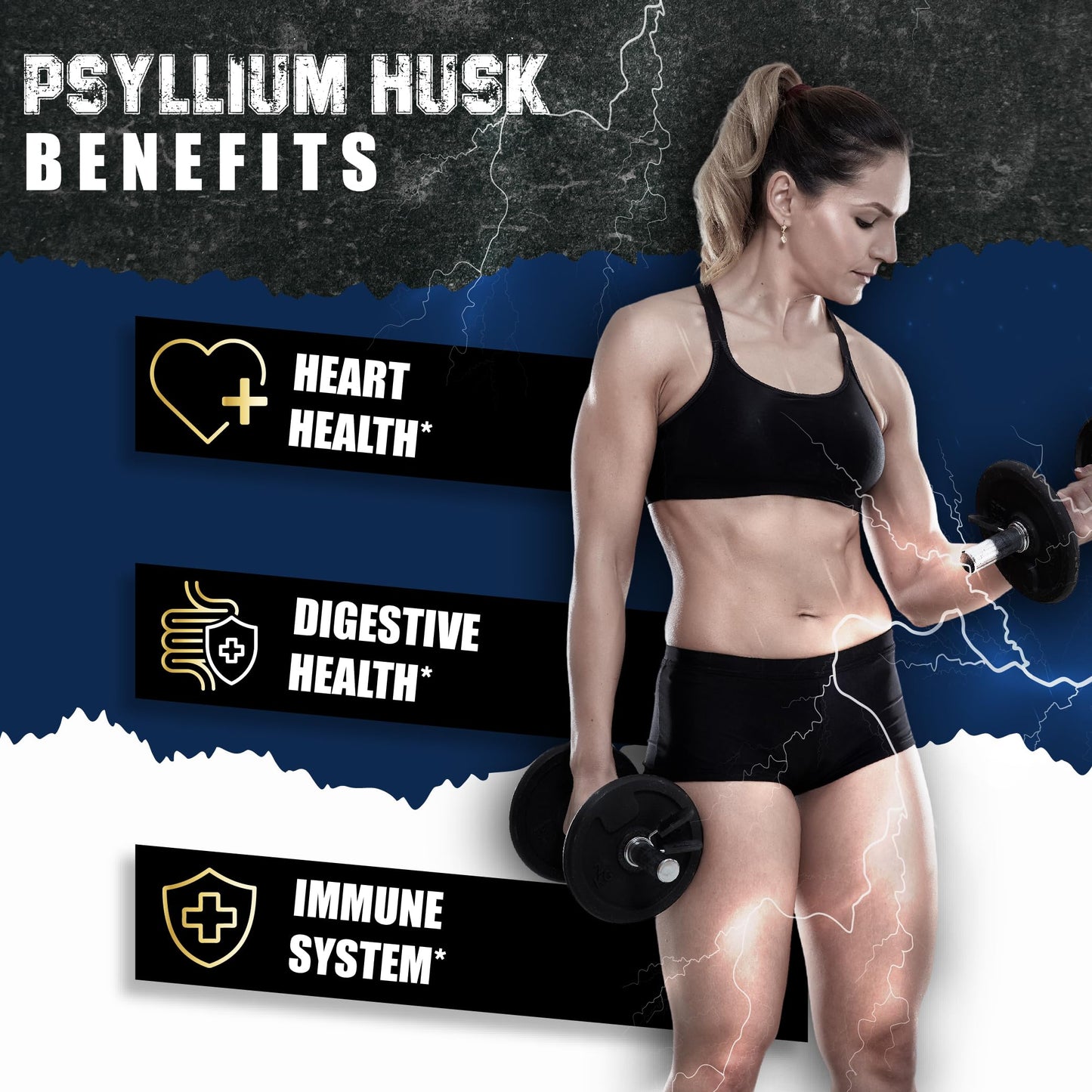 BMVINVOL Psyllium Husk Capsules – Fiber with Fenugreek, Turmeric, Ginger, Black Pepper | 240 Count