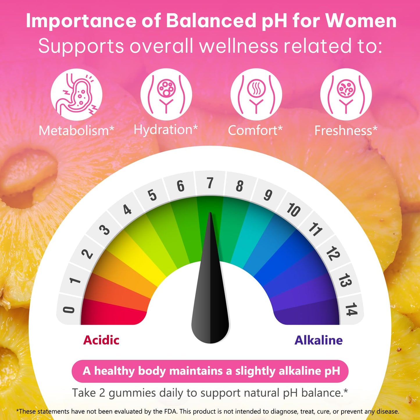 Feminine Probiotics Gummies for Vaginal Health & pH Balance