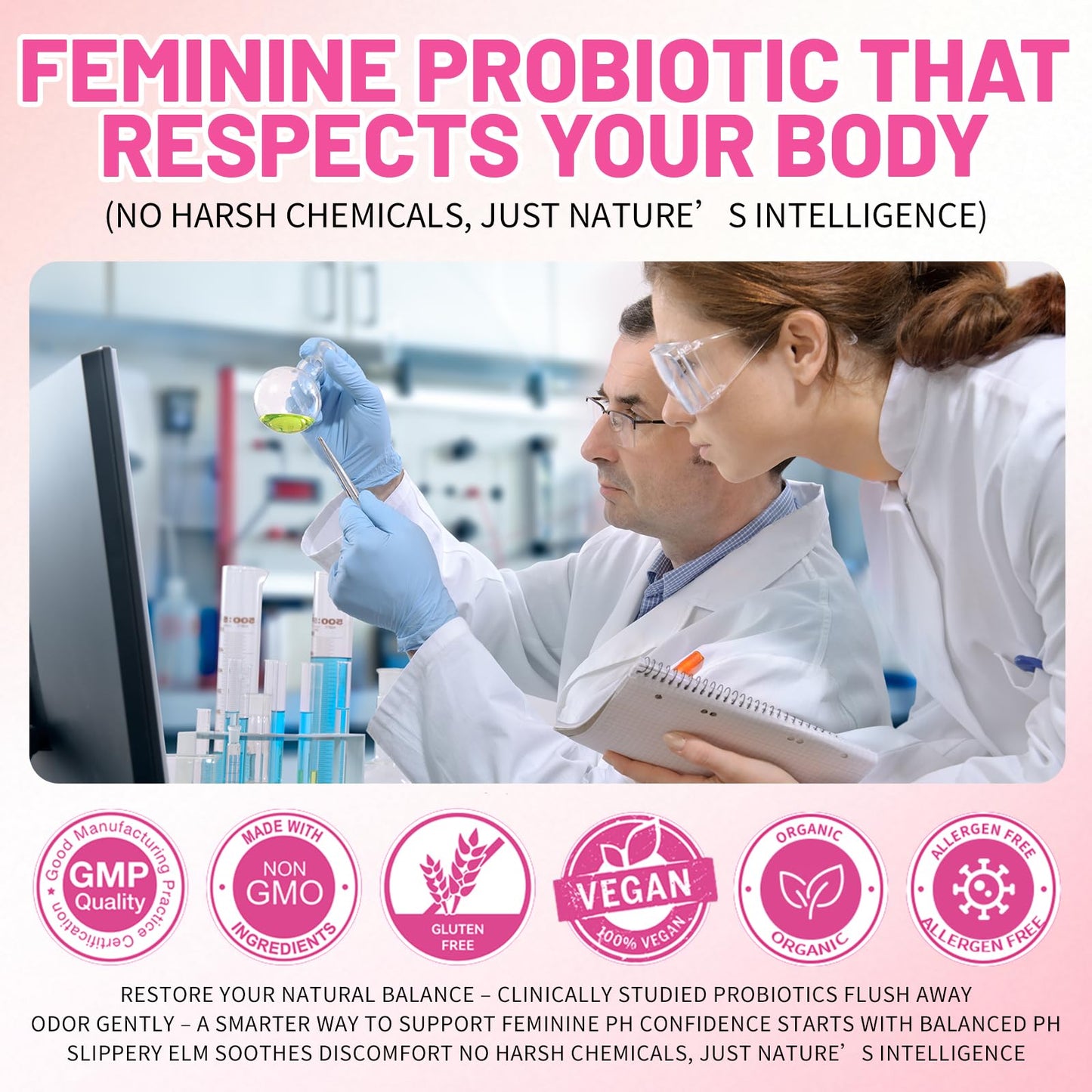 Boasi Her Juicy Vaginal Probiotics Gummies – Pineapple Flavor, pH Balance & Immunity
