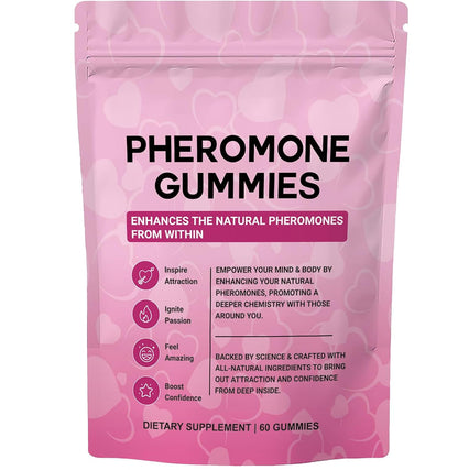 Boasi Pheromone Gummies for Women with Slippery Elm | Enhance Charm