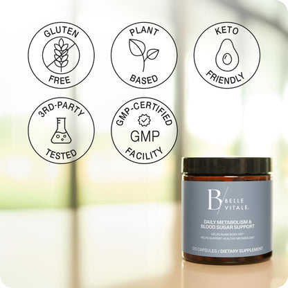 BODi Belle Vitale Duo: Daily Hormone & Stress Support + Daily Metabolism Support