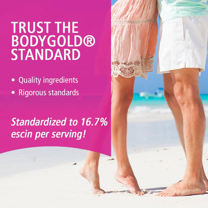 Body Gold Venastat – Leg Vein Support with Horse Chestnut & Diosmin (60 Veggie Capsules)