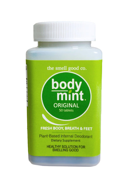Body Mint Original - Chlorophyll Deodorizing Supplement for Full-Body Freshness