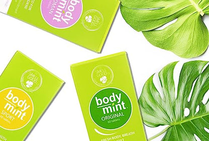 Body Mint Sport - Extra Strength Chlorophyll Internal Deodorant (50 Tabs)