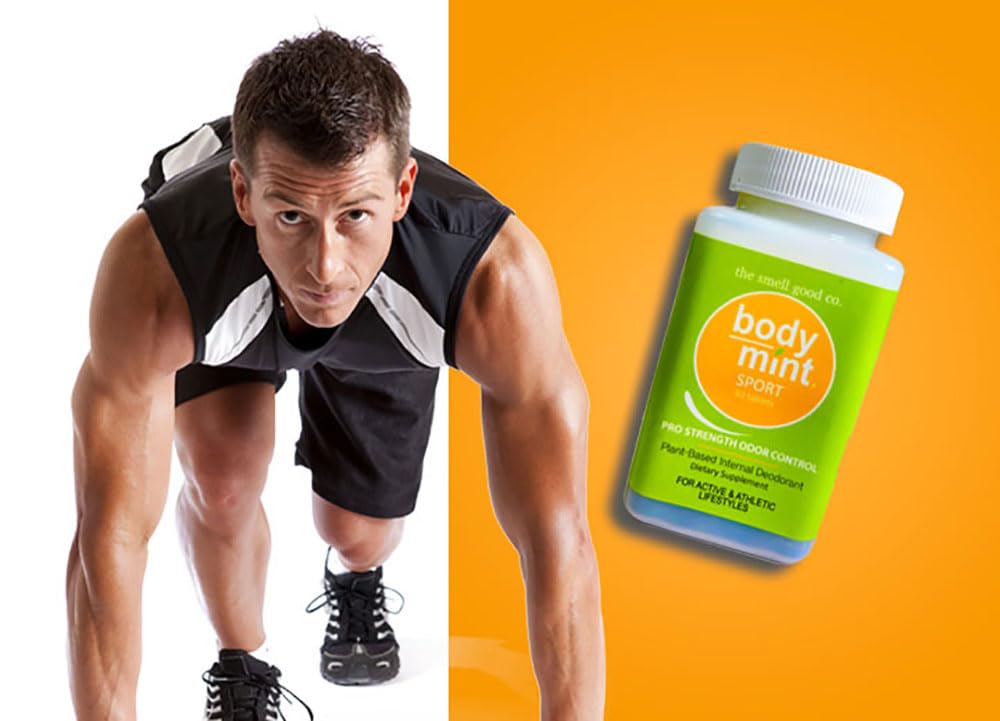 Body Mint Sport - Extra Strength Chlorophyll Internal Deodorant (50 Tabs)