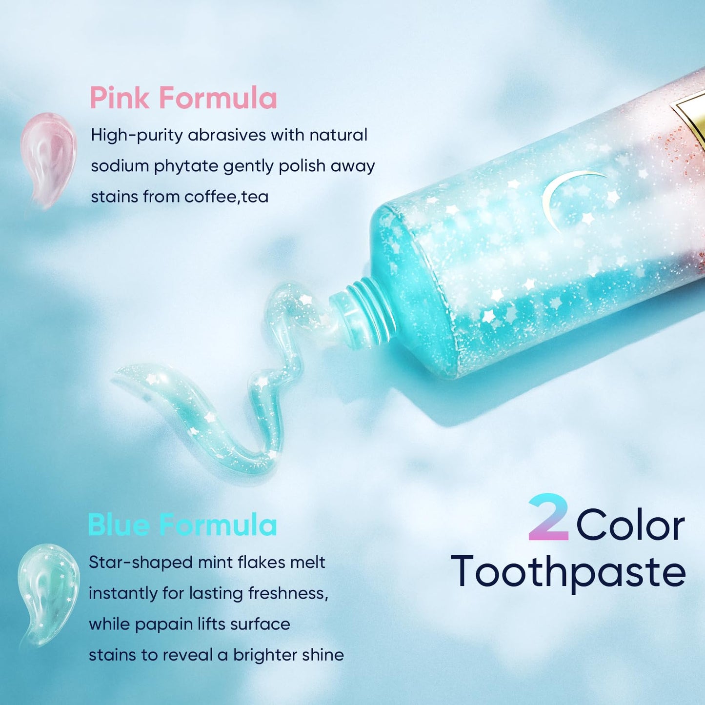 BodyAccel Niacinamide Toothpaste – Whitening, Fluoride-Free, Peach Flavor