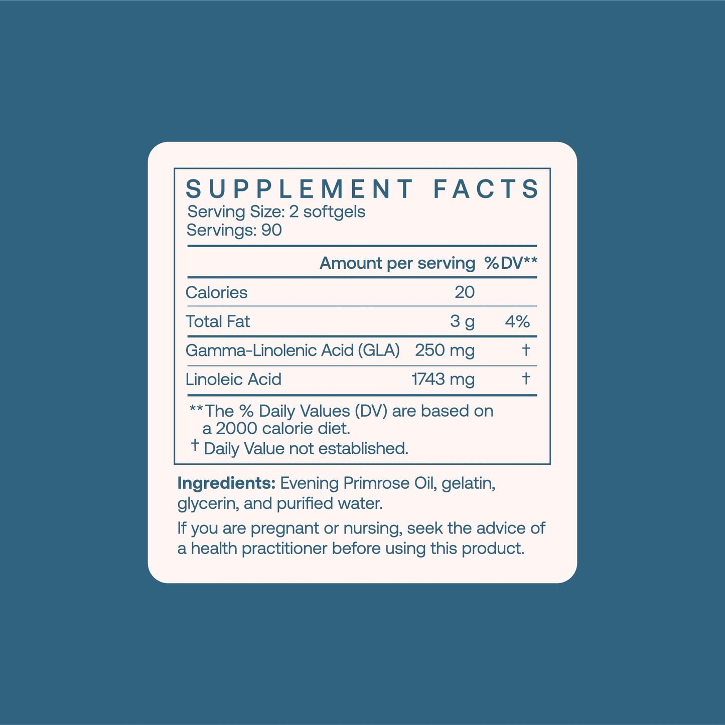 BodyBio Evening Primrose Oil – GLA for Skin & Hormone Balance | 180 Softgels