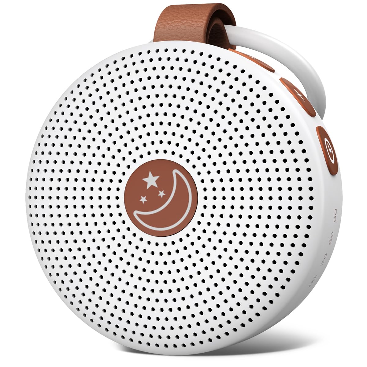 BodyHush Mini Shushing Sound Machine – Portable White Noise & Brown Noise with 30 Soothing Sounds