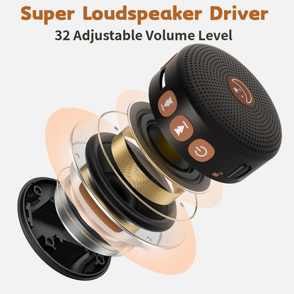 BodyHush Mini Sound Machine – Portable White Noise & Brown Noise, 30 Sounds, 32 Volume Levels, Auto-Off