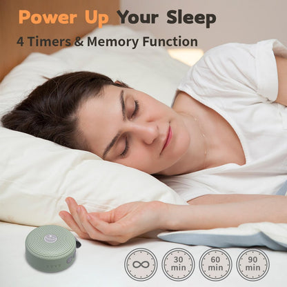 BodyHush Mini Sound Machine — Portable White Noise & 30 Soothing Sounds
