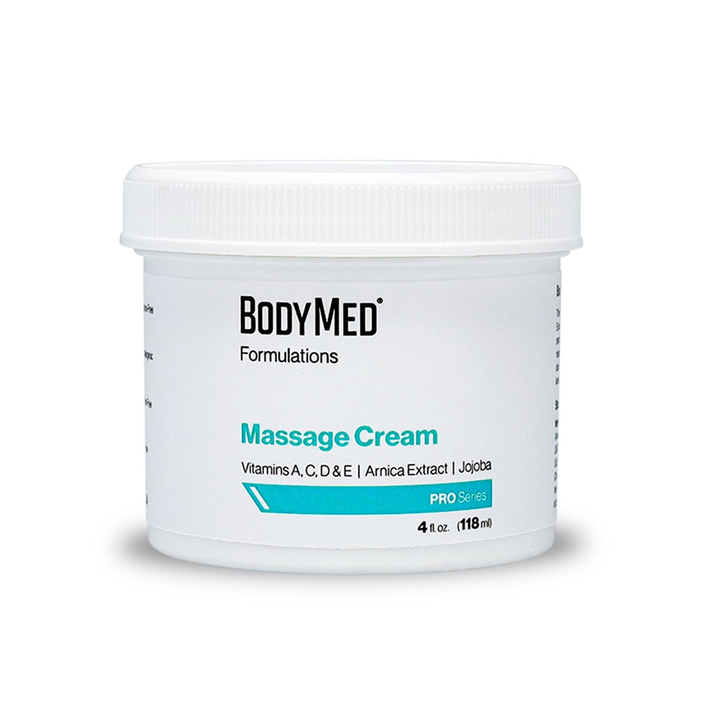 BodyMed Formulations Massage Cream 4 oz – Fragrance-Free, Arnica & Jojoba, Leaping Bunny Certified