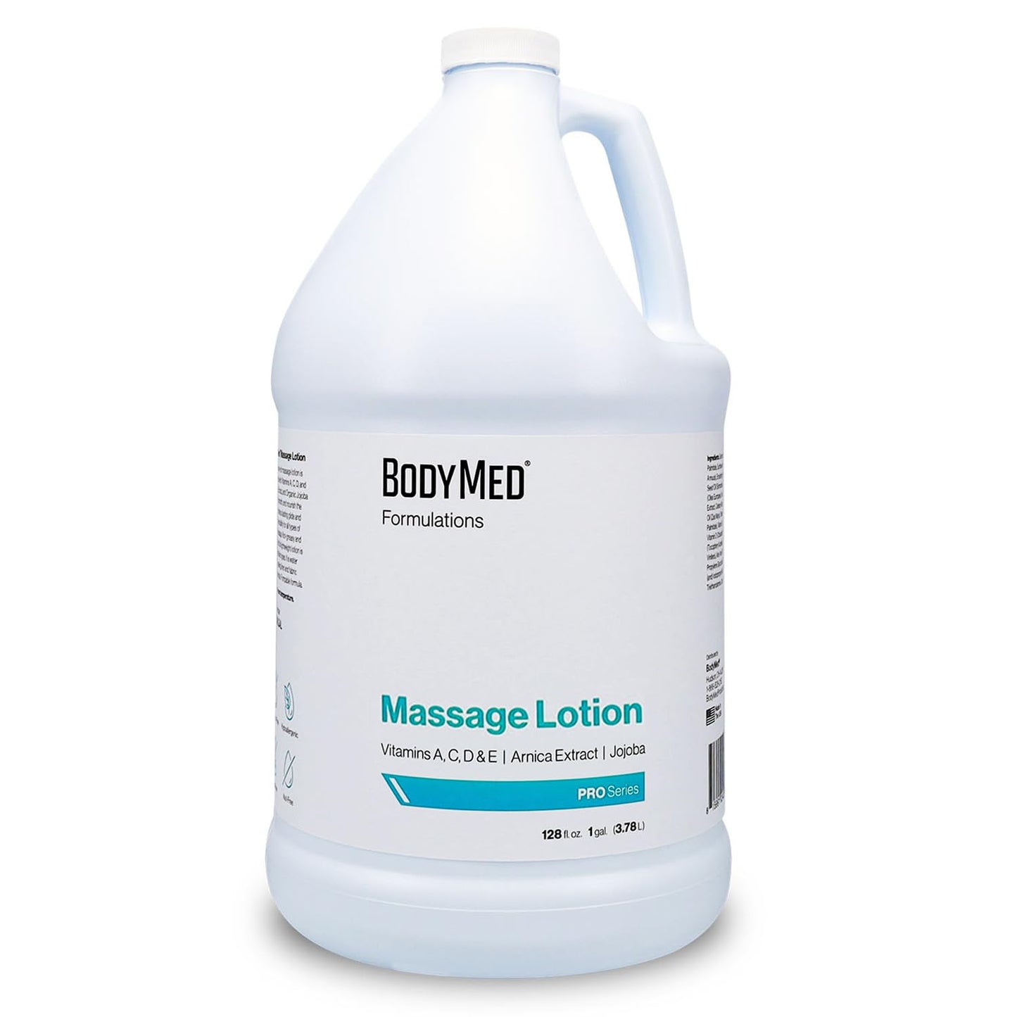 BodyMed Formulations Massage Lotion, 1 gal – Fragrance-Free, Leaping Bunny Certified