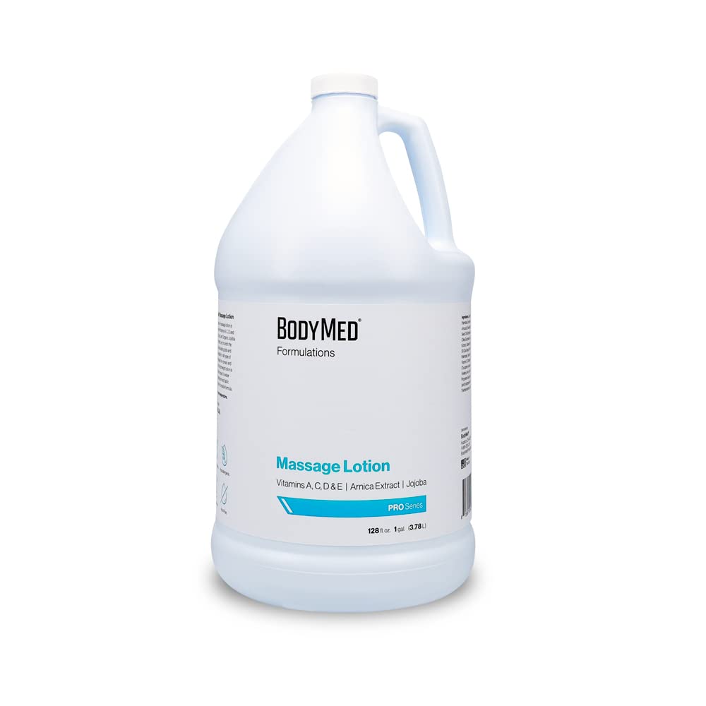 BodyMed Formulations Massage Lotion, 1 gal – Fragrance-Free, Leaping Bunny Certified